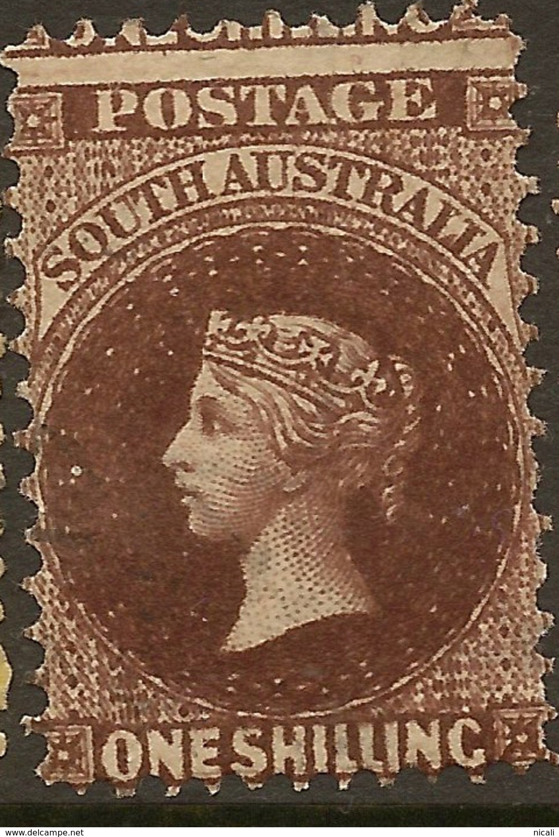 SOUTH AUSTRALIA 1868 1/- QV SG 82 HM #ZR125 - Neufs