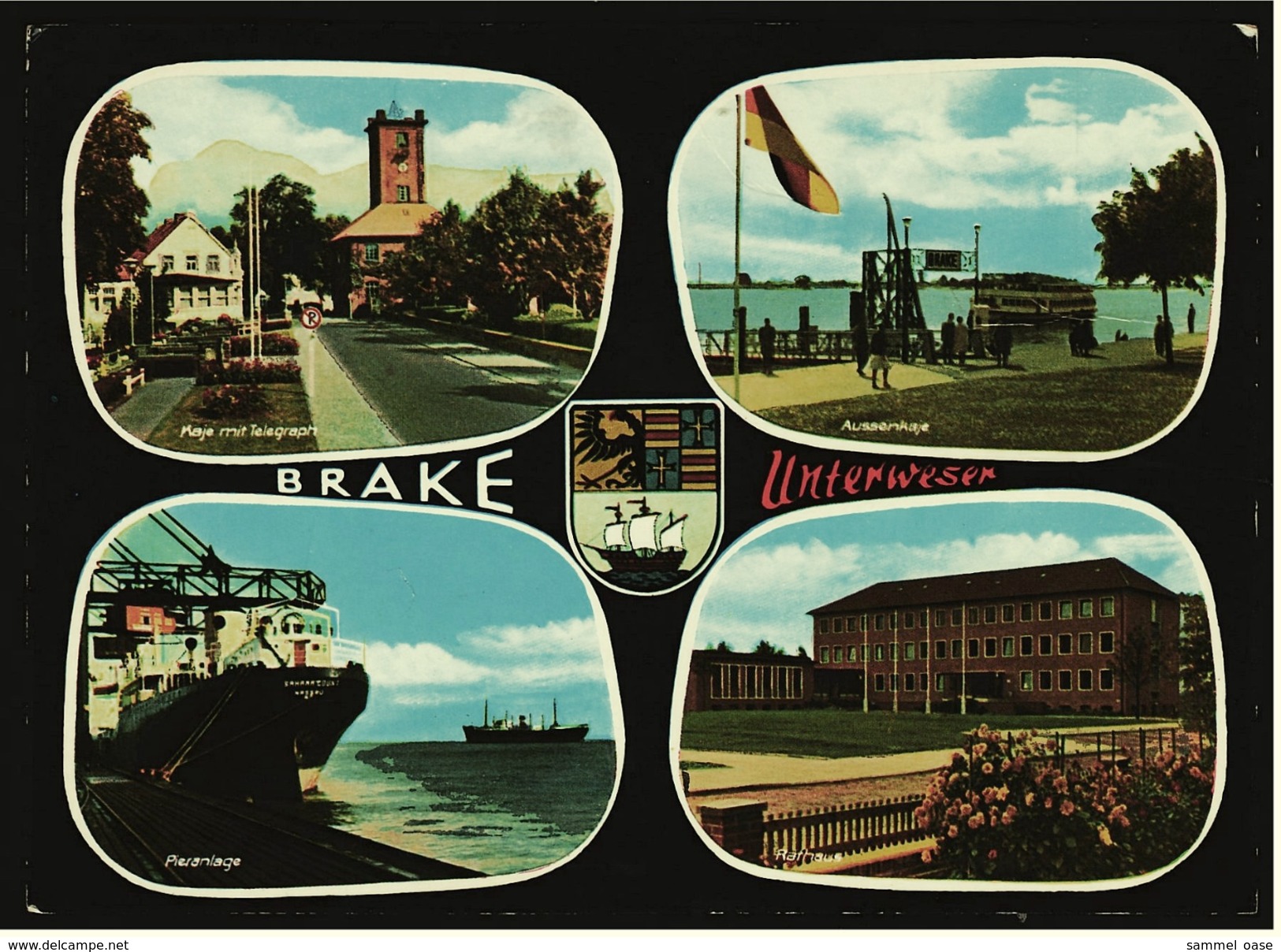 Brake  Unterweser  -  Mehrbild-Ansichtskarte Ca. 1965    (7281) - Nordenham