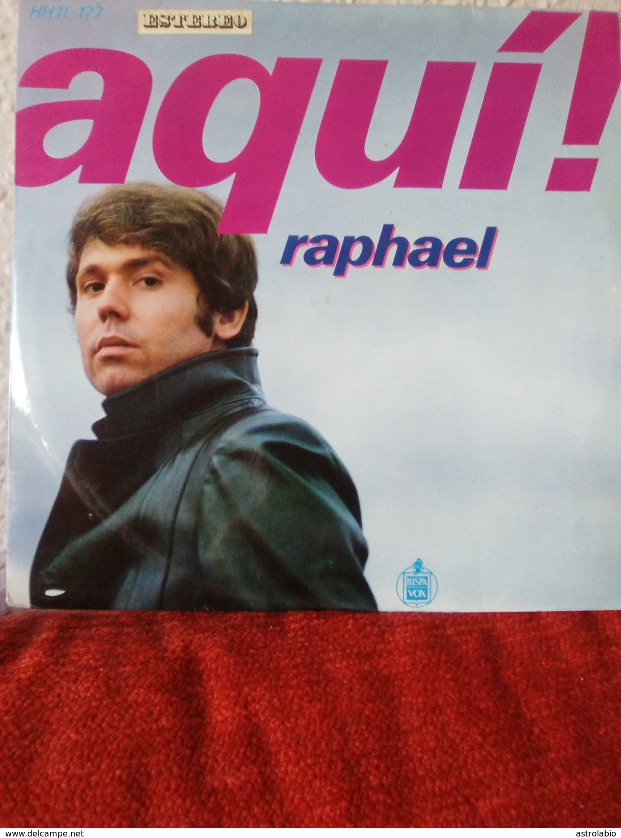 " Raphael. Aqui " Disque Vinyle 33 Tours - Sonstige - Spanische Musik