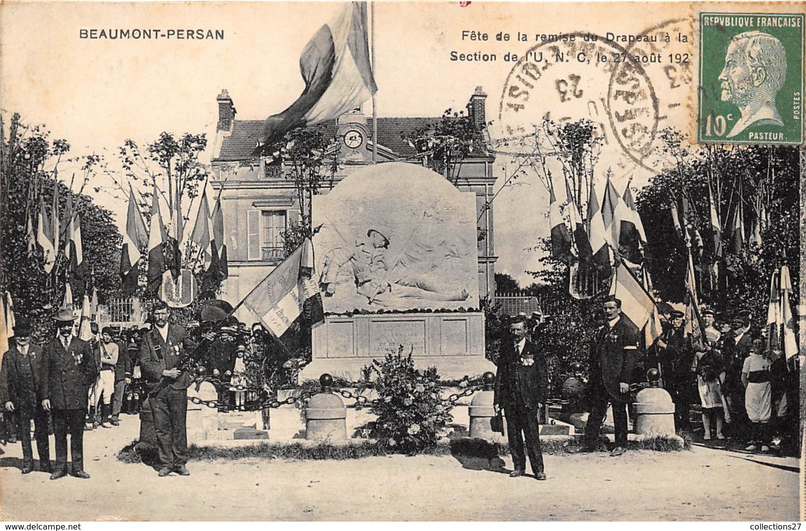 95-PERSAN-BEAUMONT- FÊTE DE LA REMISE DE DRAPEAU - Persan