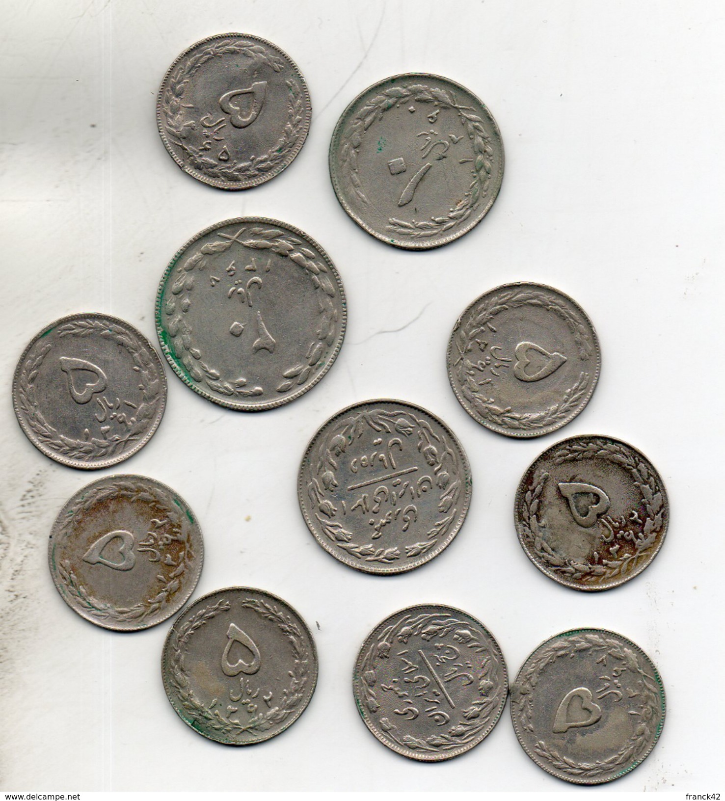 Iran. Lot De 11 Pieces - Iran