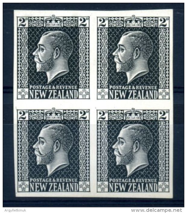 NEW ZEALAND KGV PLATE PROOF - Ungebraucht