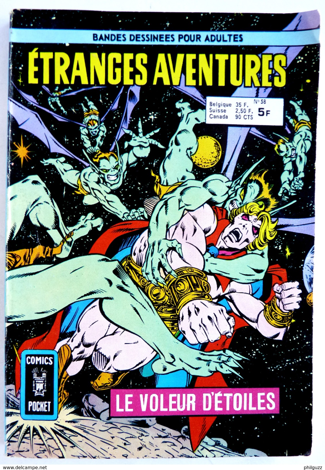 PETIT FORMAT ETRANGES AVENTURES 58 AREDIT (3) - Etrange Aventure