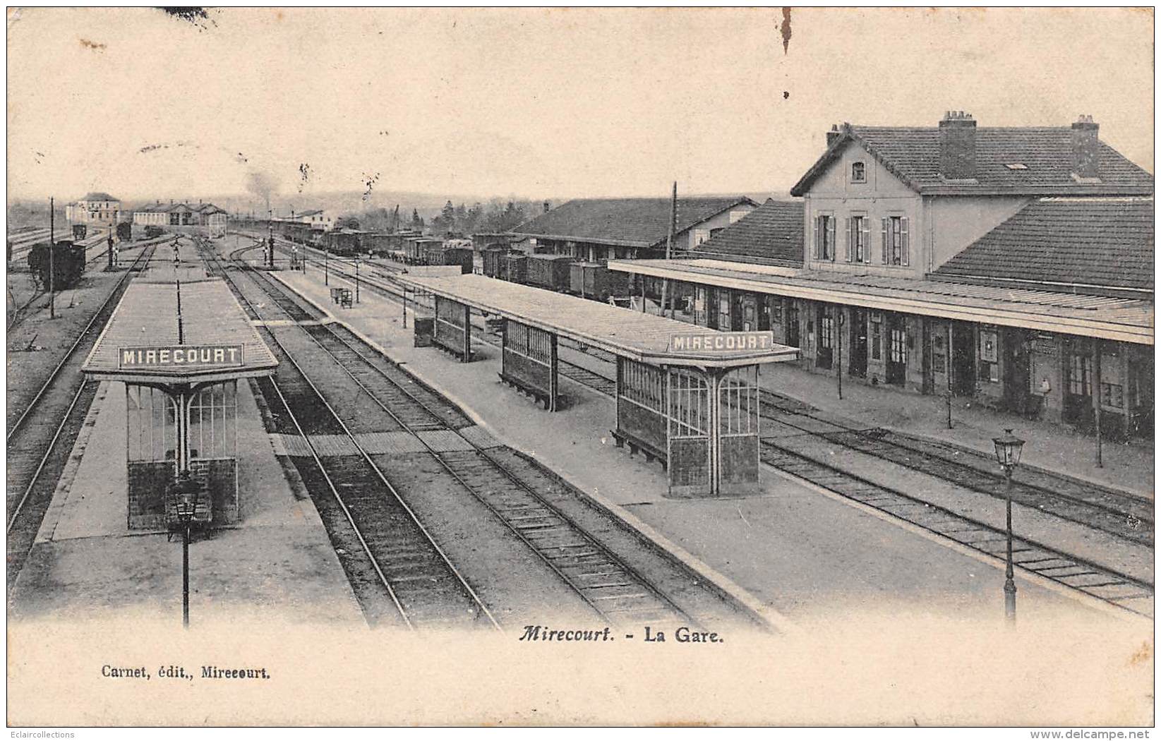 Mirecourt      88       La Gare       (voir Scan) - Mirecourt