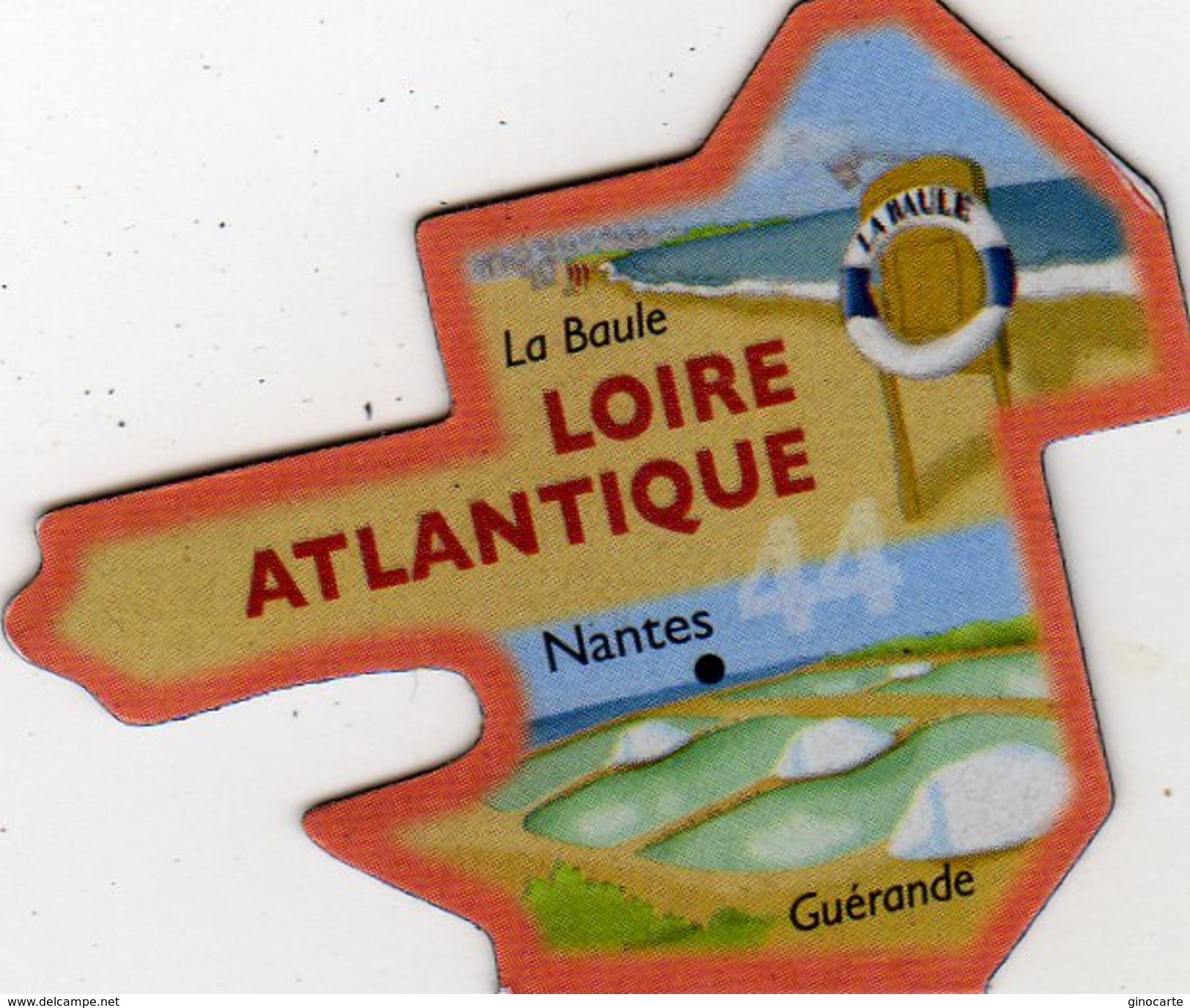 Magnets Magnet Le Gaulois Departement Tourisme France 44 Loire Atlantique - Tourisme