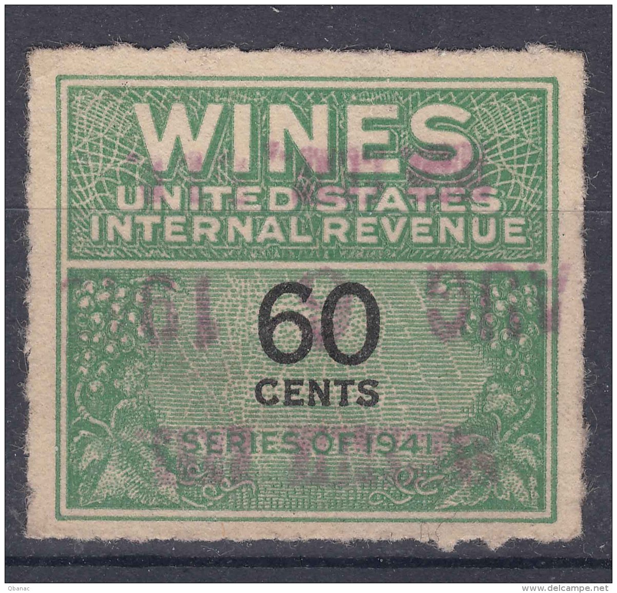 USA Revenue Stamp - Fiscaux