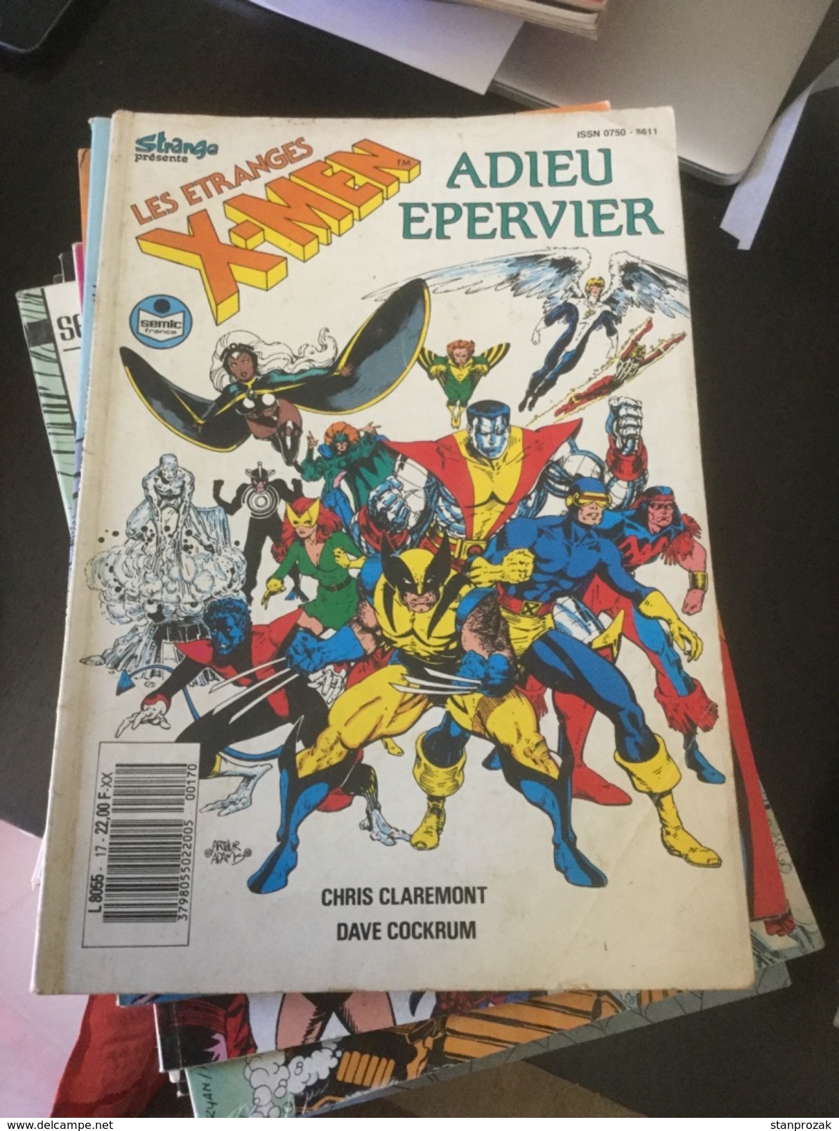 Les étranges X-Men : Adieu Epervier - XMen