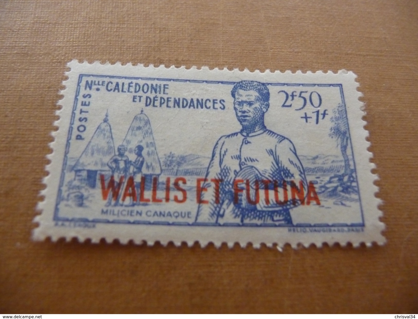 TIMBRE  WALLIS-ET-FUTUNA   N  88     COTE  2,75  EUROS  NEUF  SANS  GOMME - Ongebruikt