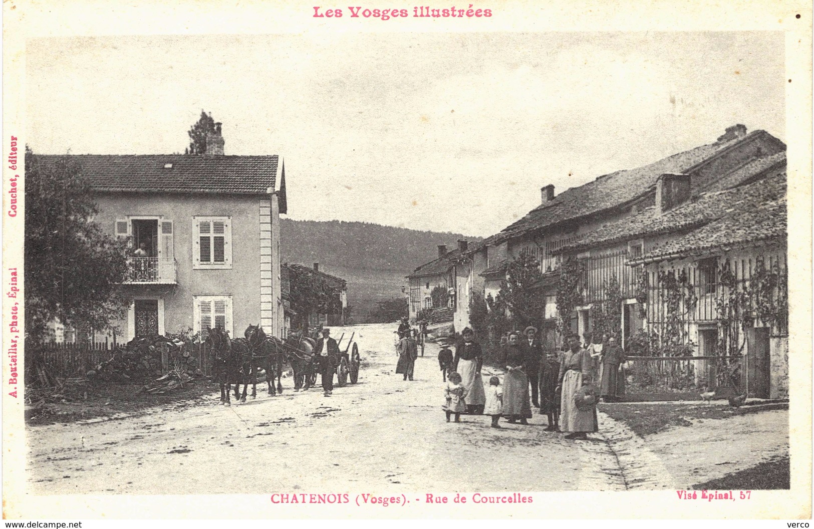 Carte Postale Ancienne De CHATENOIS - Chatenois