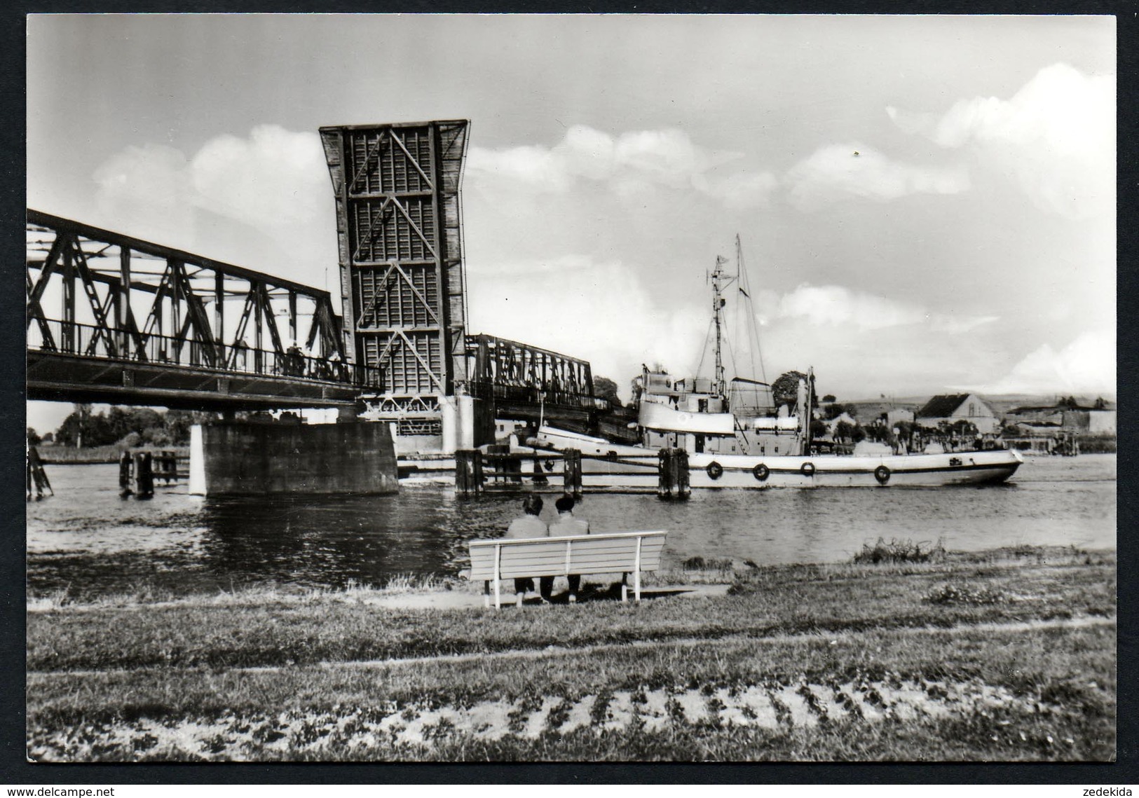 A4221 - Alte Foto Ansichtskarte - Wolgast - Am Hafen - Vorköper TOP - Wolgast