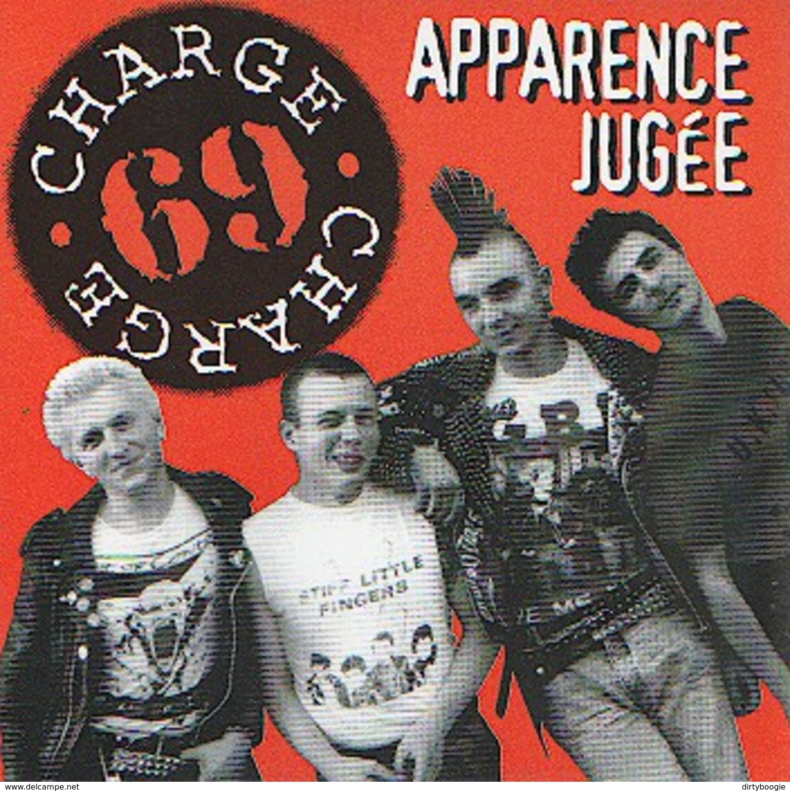 CHARGE 69 - Apparence Jugée - CD - COMBAT ROCK - PUNK - Punk