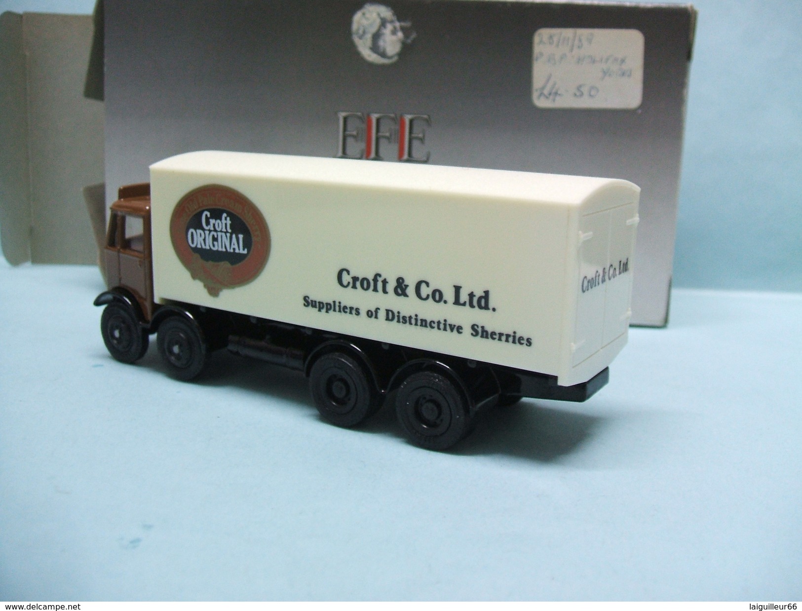 EFE - CAMION AEC MAMMOTH CROFT & Co. Ltd. ORIGINAL Réf. E 11001 BO 1/76 OO - Schaal 1:76