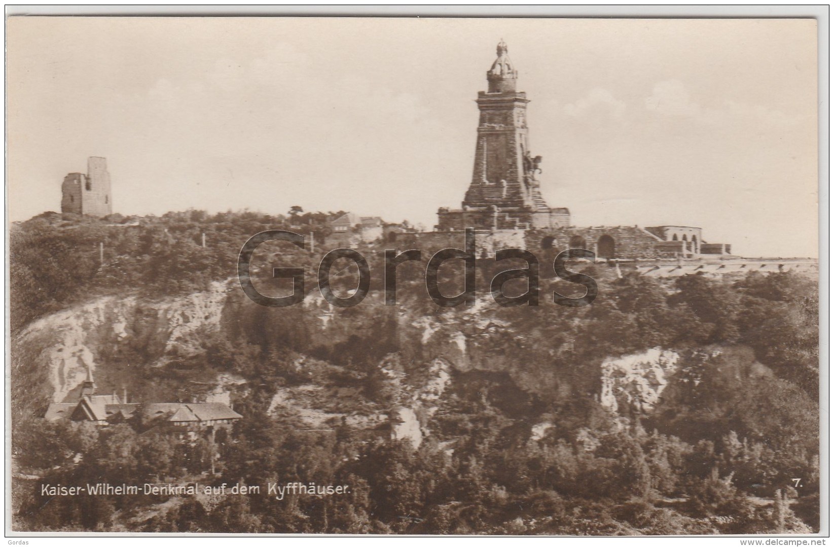 Germany - Kyffhauser - Kaiser Wilhelm Denkmal - Kyffhaeuser