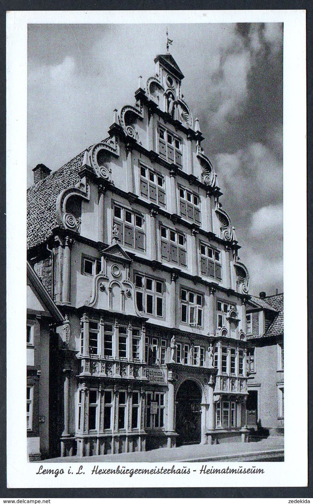 A4513 - Alte Ansichtskarte - Lemgo - Hexenbürgermeisterhaus - Cramer TOP - Lemgo