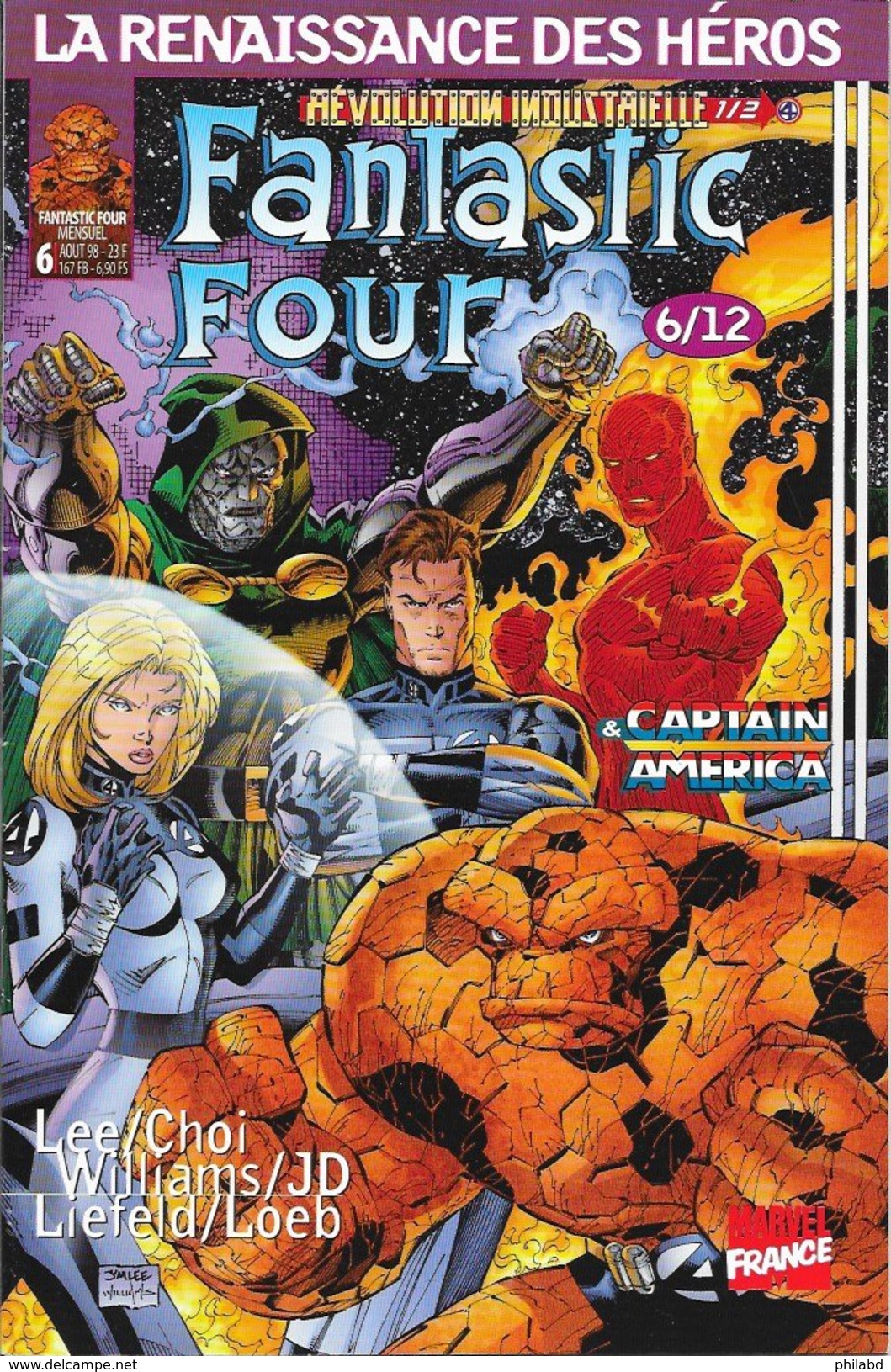 FANTASTIC FOUR 6 La Renaissance Des Héros - MARVEL FRANCE 1998 TB - Fantastic 5