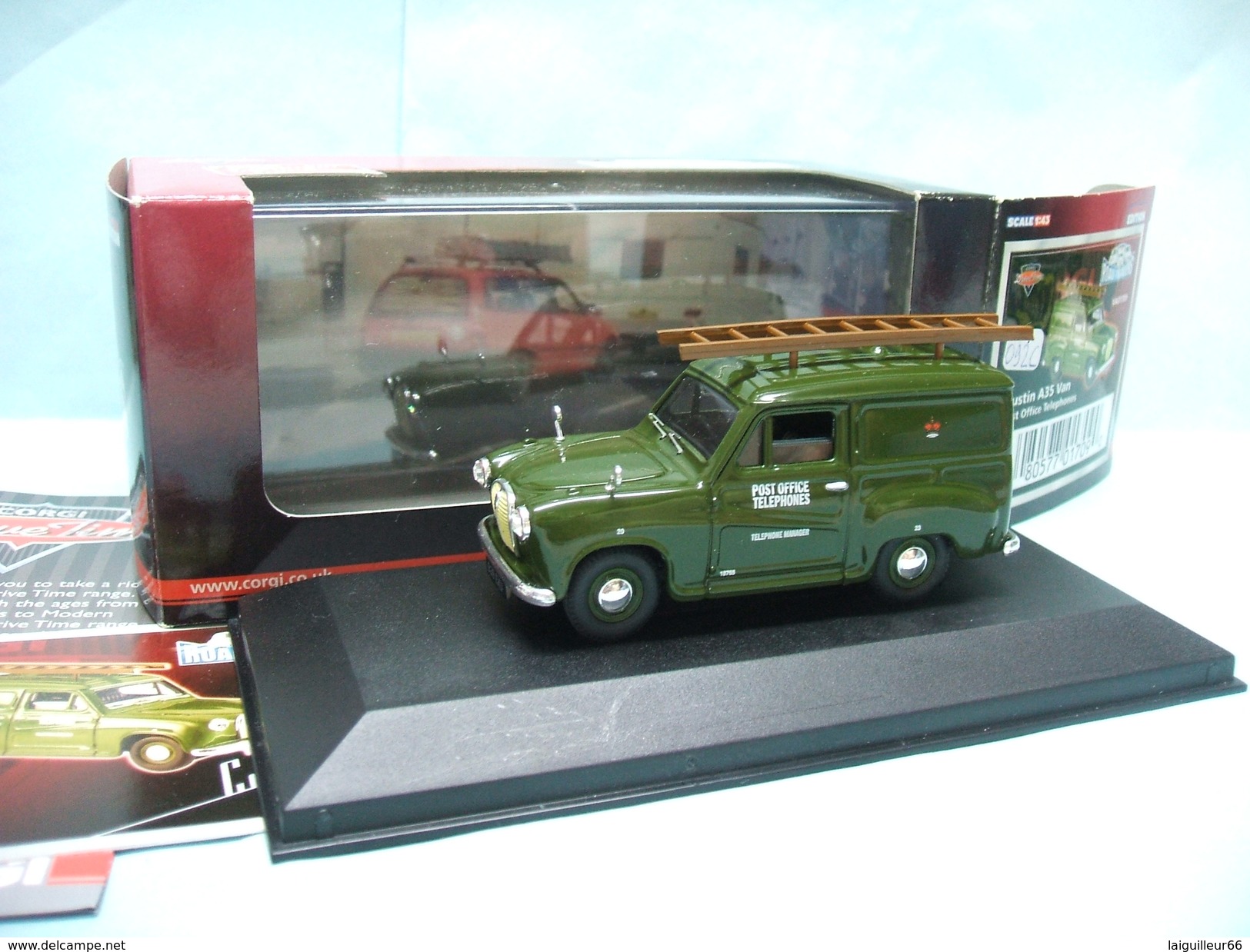 Corgi Road Traders - AUSTIN A35 Van Post Office Telephones Edition Limitée Limited Réf. VA01709 BO 1/43 - Corgi Toys