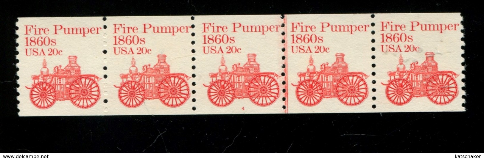 450368069 USA 1981 POSTFRIS MINTNEVER HINGED POSTFRISH EINWAND FREI NEUF SCOTT 1908 PLAAT 4 - Rollenmarken (Plattennummern)