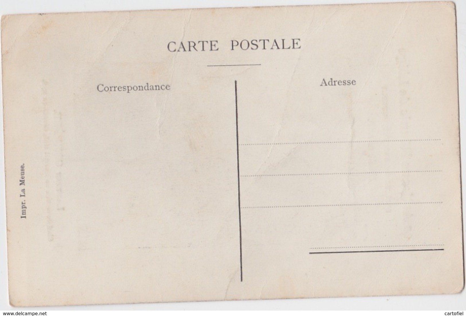 HERSTAL-LES ARTISANS REUNIS DE LIEGE-LAMBERT COMPERE+1908-CHEF DE SECTION-CARTE VIERGE-RARE-VOYEZ LES 2 SCANS ! ! ! - Herstal