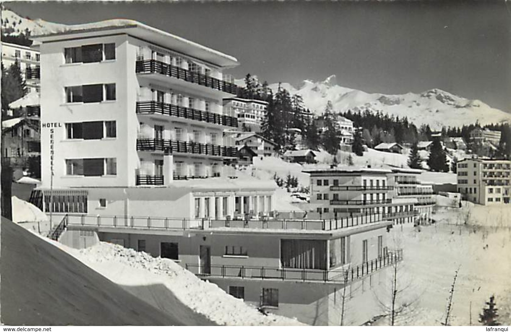 Suisse -ref C962- Crans Sur Sierre - Hotel Serenelia -  Carte Bon Etat  - - Crans