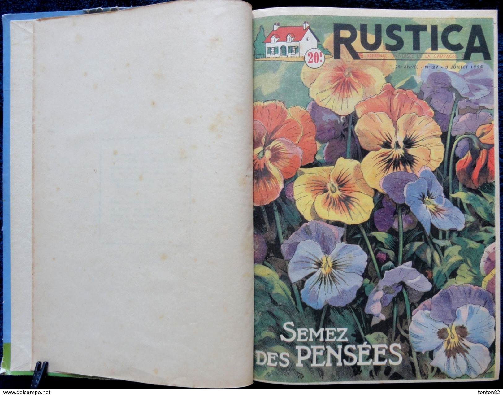 RUSTICA - Album Série N° 6 - ( Année 1955  ) - Jardinería