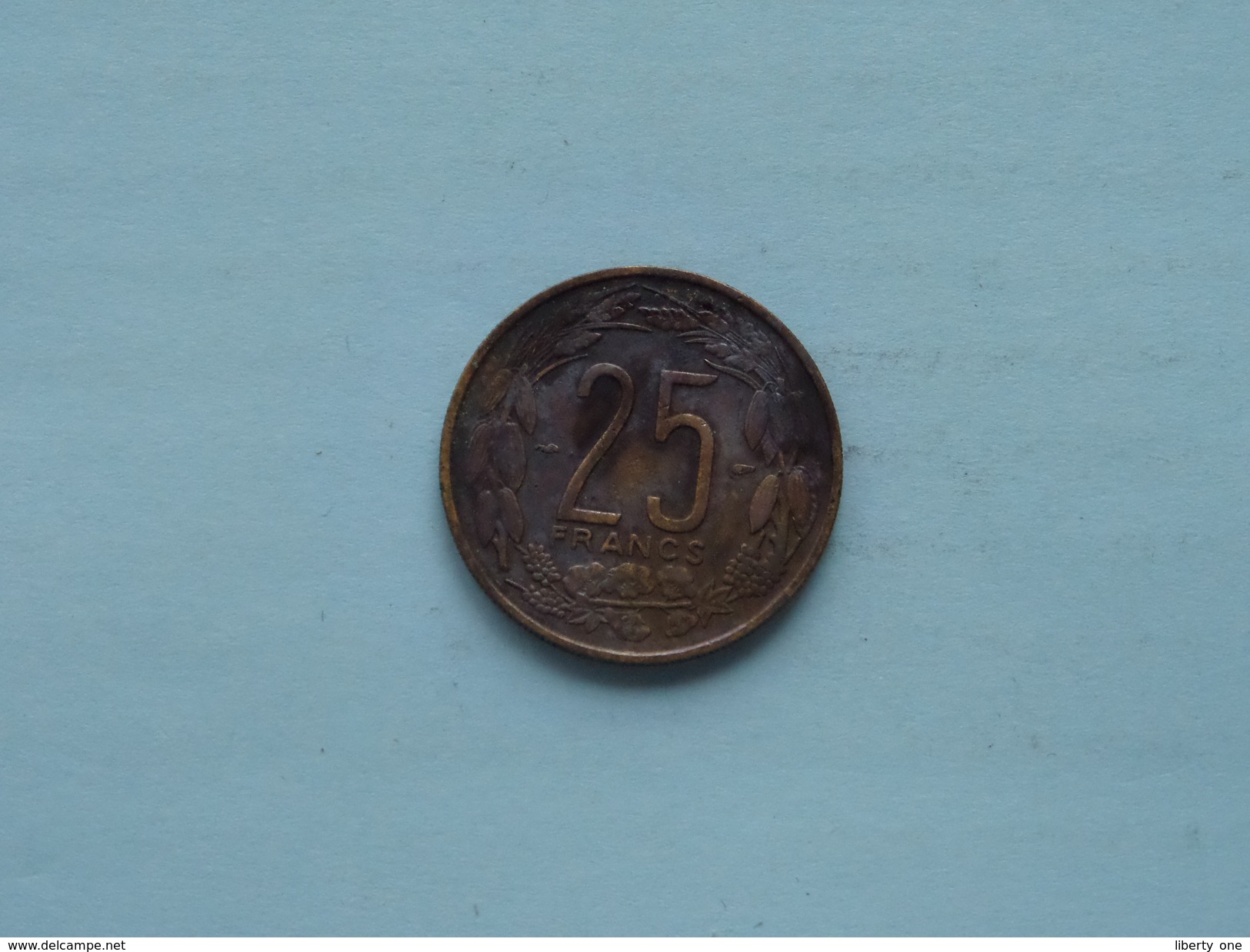 1958 - 25 Francs / KM 12 ( Details Zie Foto ) ! - Camerun