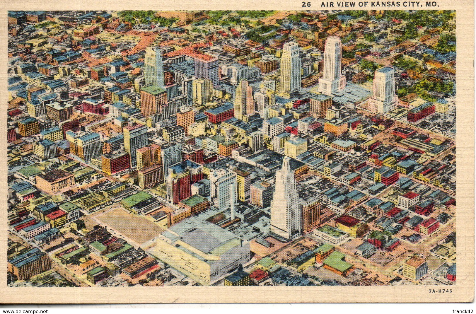 Etats Unis. Air View Of Kansas City - Kansas City – Missouri
