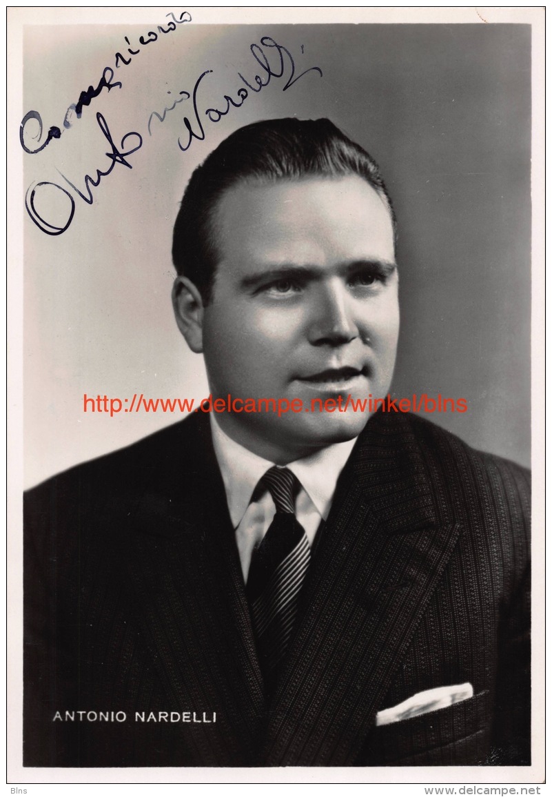 Antonio Nardelli Opera - Autographes