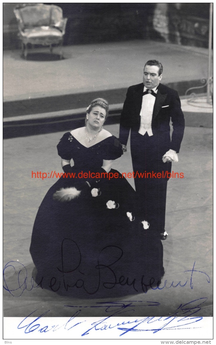 Amelia Benvenuti Opera - Autographes