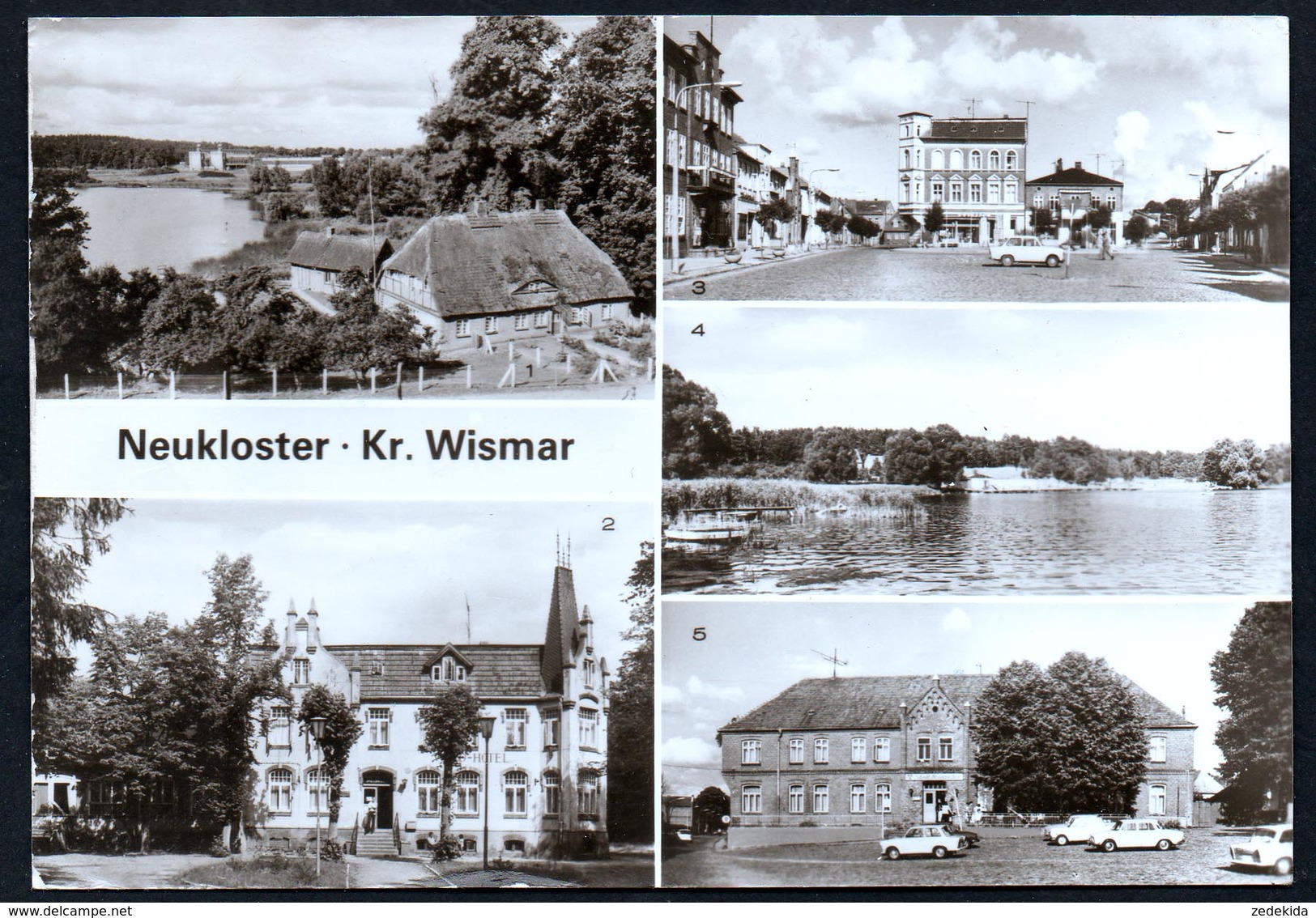 A4603 - Alte MBK Ansichtskarte - Neukloster  Warin Kr. Wismar - HO Gaststätte - Neukloster