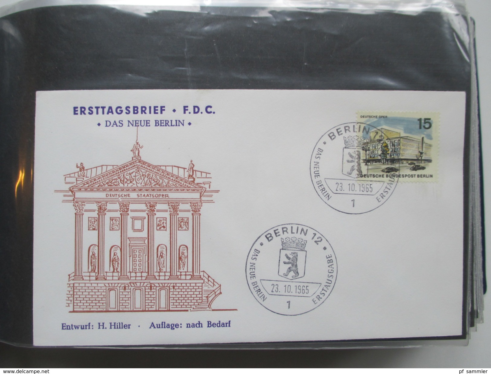 Berlin Belegesammlung 100 Briefe. Bedarf / FDC 1953 - 1972. Interessante Stücke / Stöberposten! Hoher Katalogwert!!