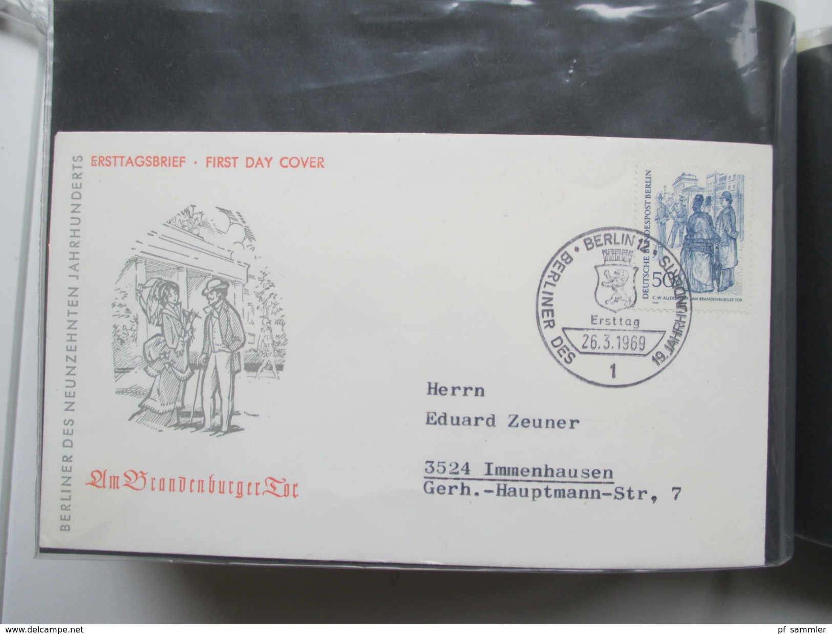 Berlin Belegesammlung 100 Briefe. Bedarf / FDC 1953 - 1972. Interessante Stücke / Stöberposten! Hoher Katalogwert!!