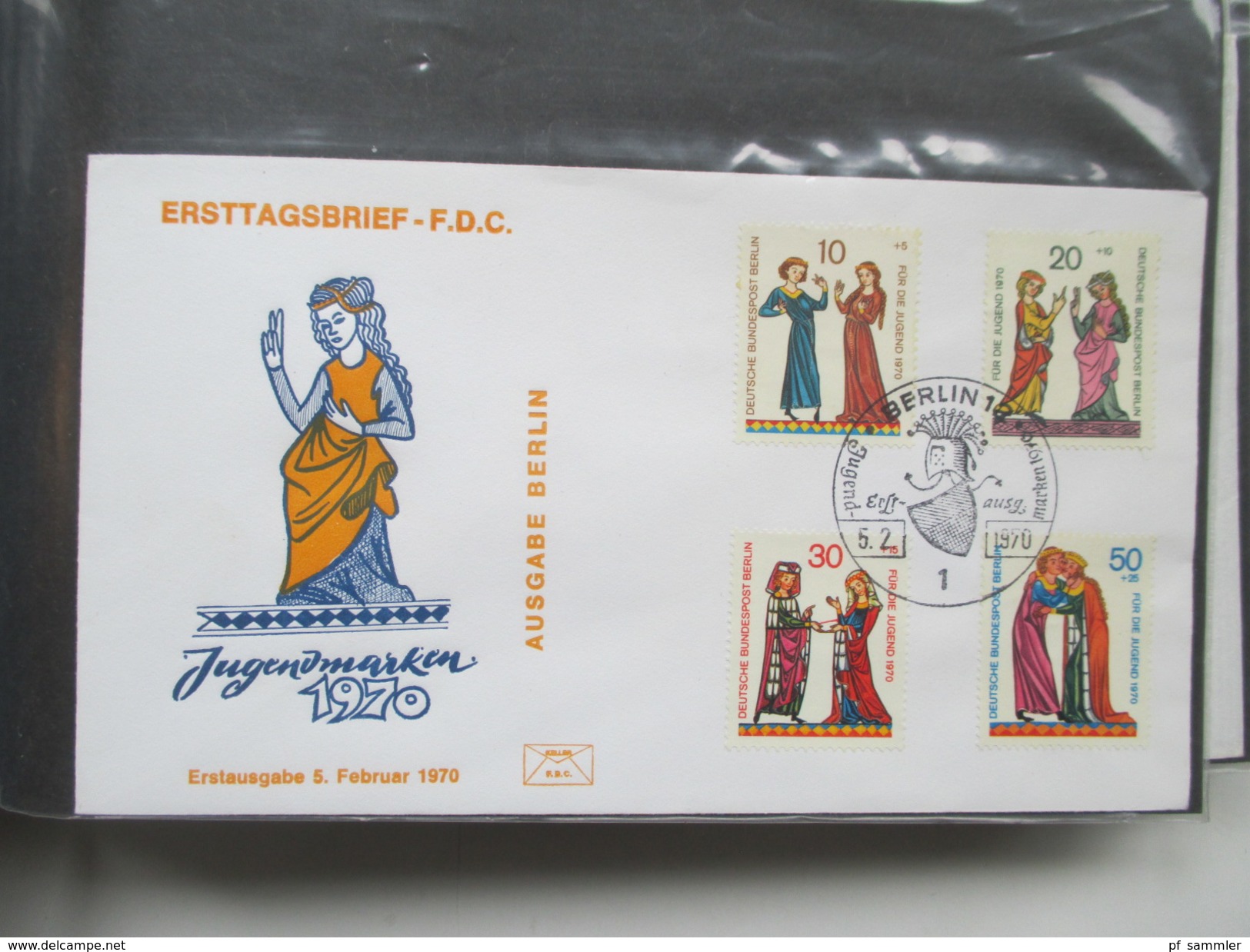 Berlin Belegesammlung 100 Briefe. Bedarf / FDC 1953 - 1972. Interessante Stücke / Stöberposten! Hoher Katalogwert!!