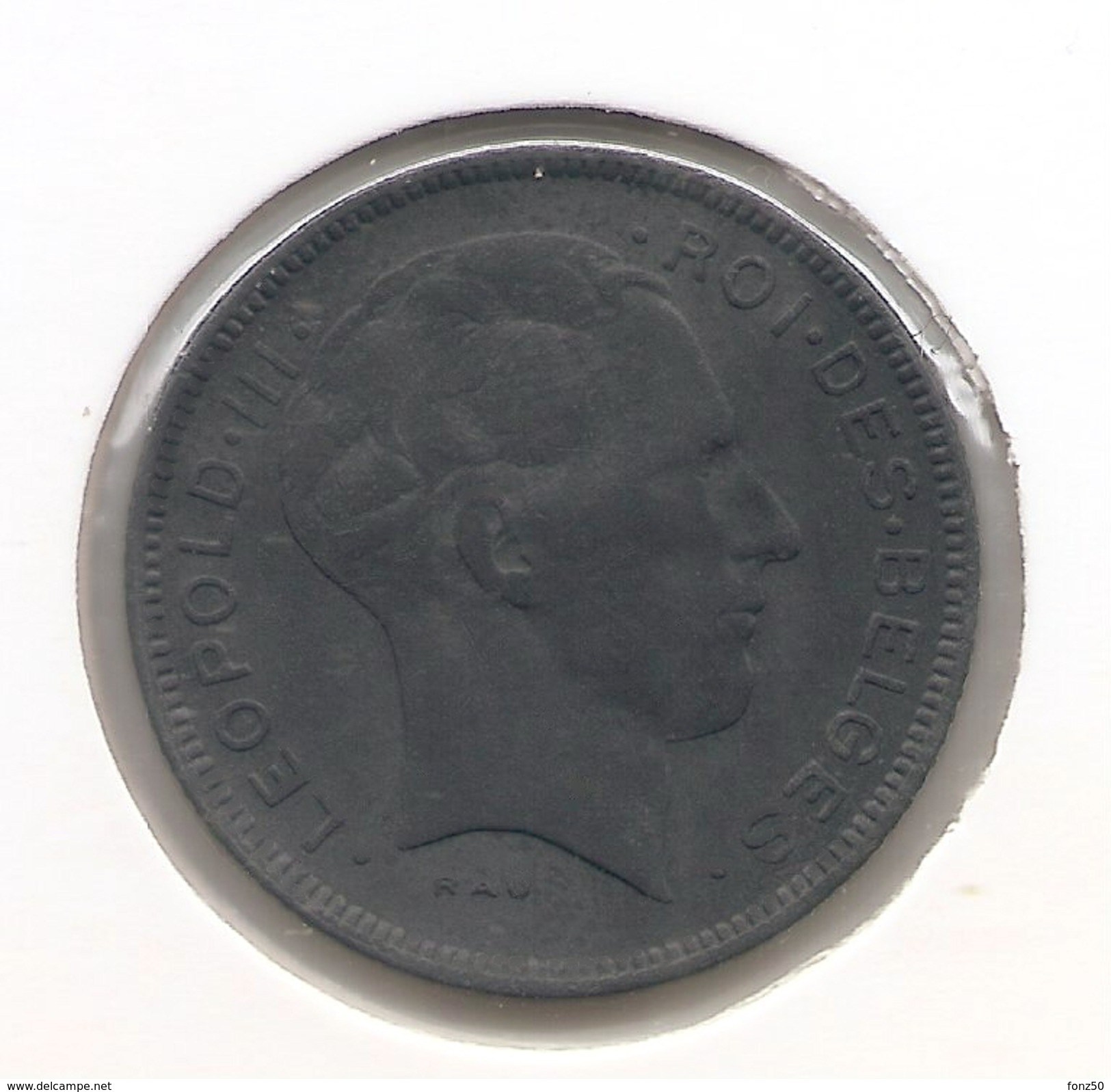 LEOPOLD III * 5 Frank 1943 Frans * Z.Fraai * Nr 7283 - 5 Francs