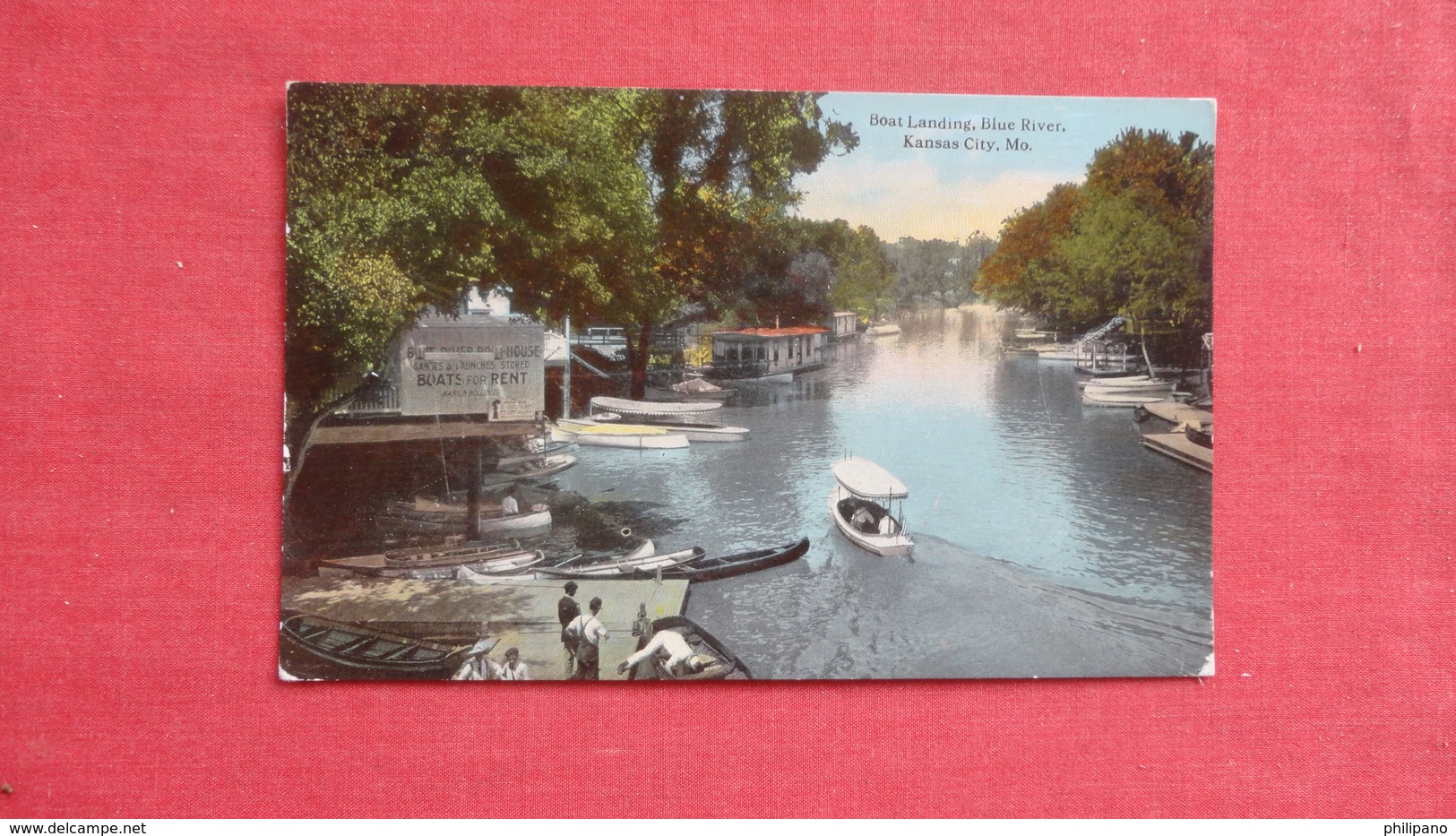 Kansas City &ndash; Missouri      Boat Landing Blue River   Ref  2589 - Kansas City – Missouri