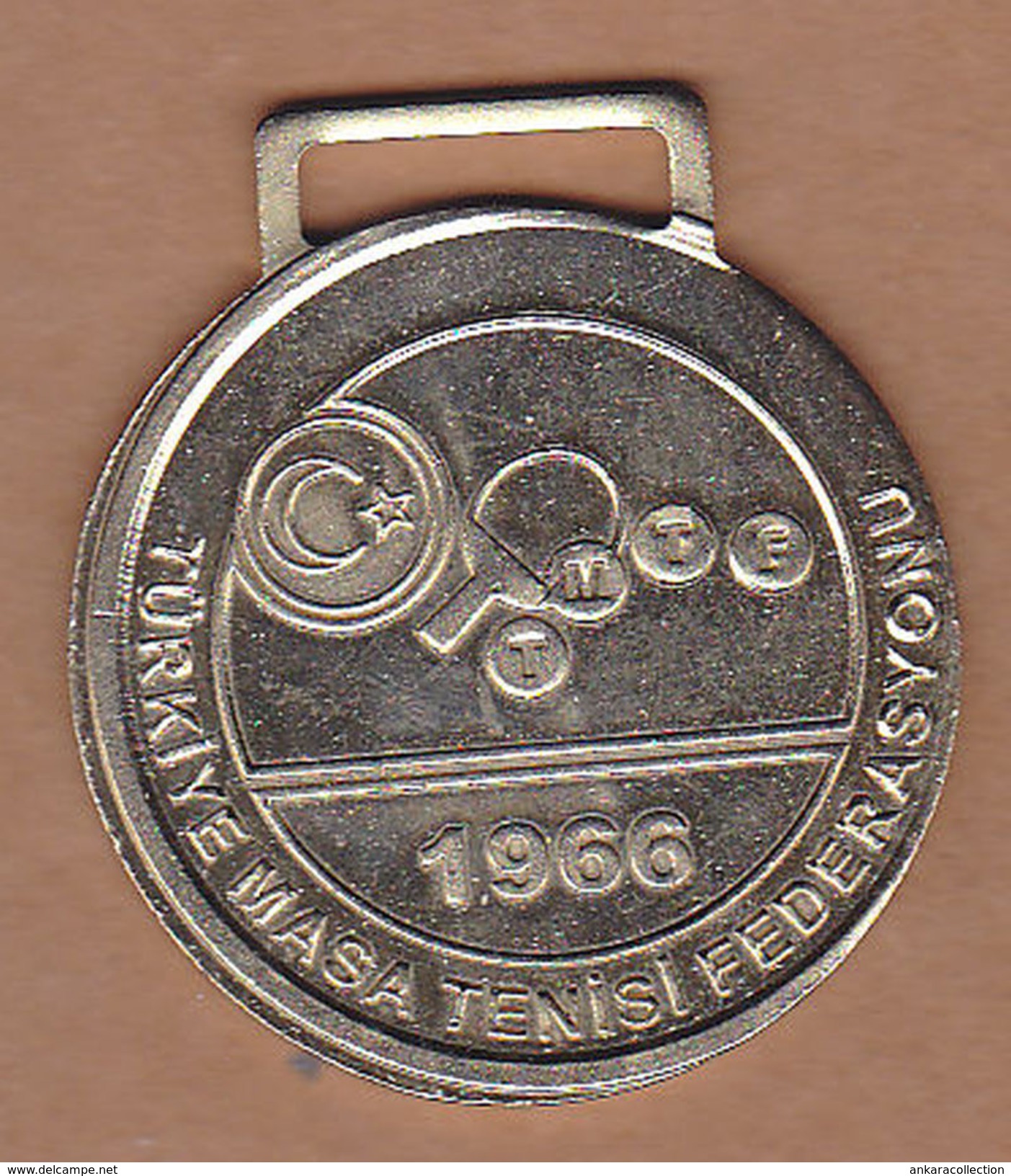 AC - TURKISH TABLE TENNIS FEDERATION MEDAL - Tischtennis