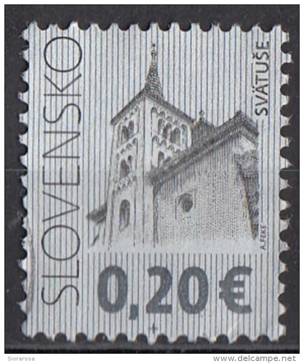 562 Slovacchia 2009  Church Cattedrale Di Svatuse  Used Slovensko - Oblitérés