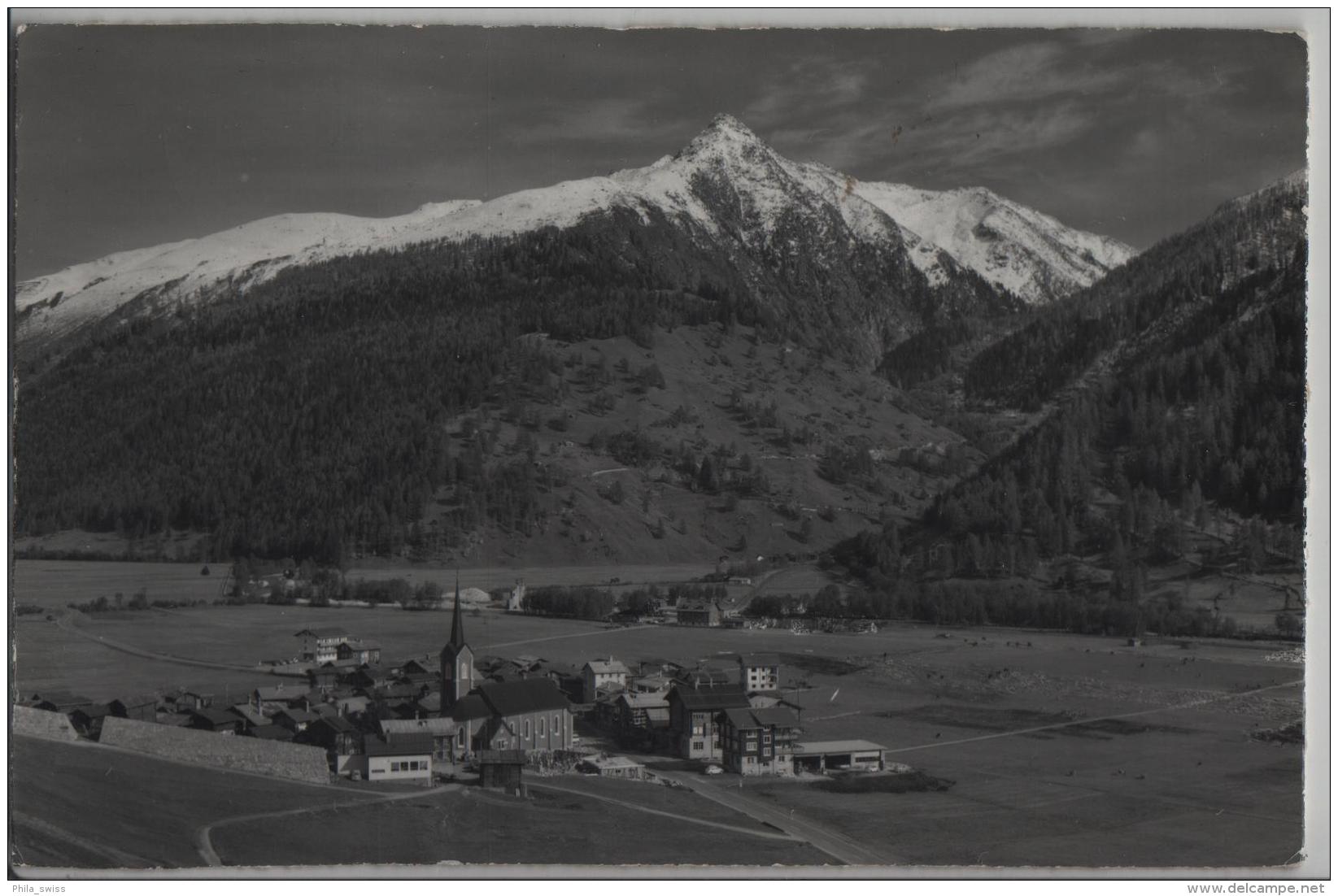 Ulrichen Im Goms Wallis - Blashorn Und Eginental - Photo: Klopfenstein No. 18354 - Goms