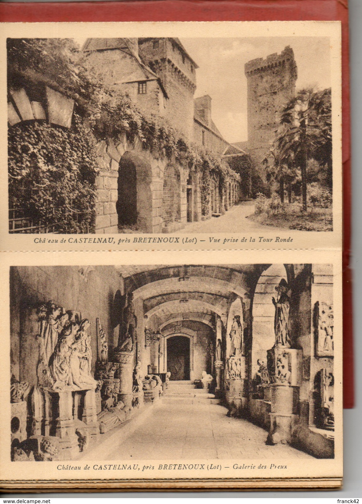 46. Chateau De Castelnau. Carnet De 24 Cartes - Bretenoux