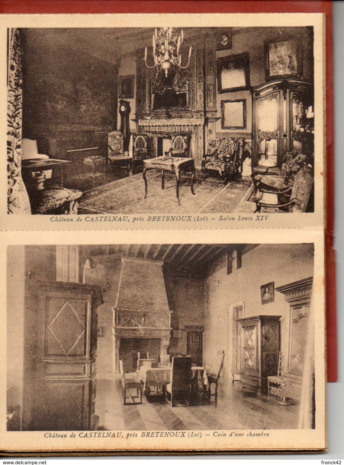 46. Chateau De Castelnau. Carnet De 24 Cartes - Bretenoux