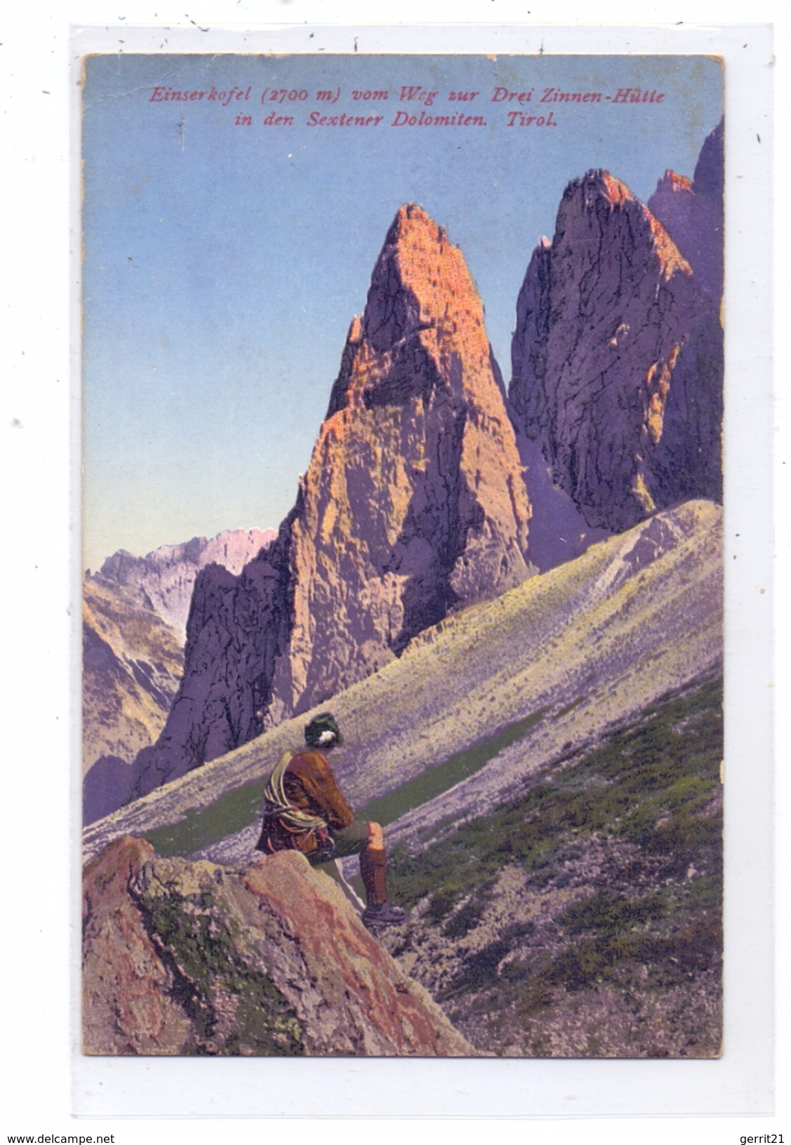 BERGSTEIGEN / Climbing / Alpiniste / Alpinista - Dolomiten, Drei Zinnen - Climbing