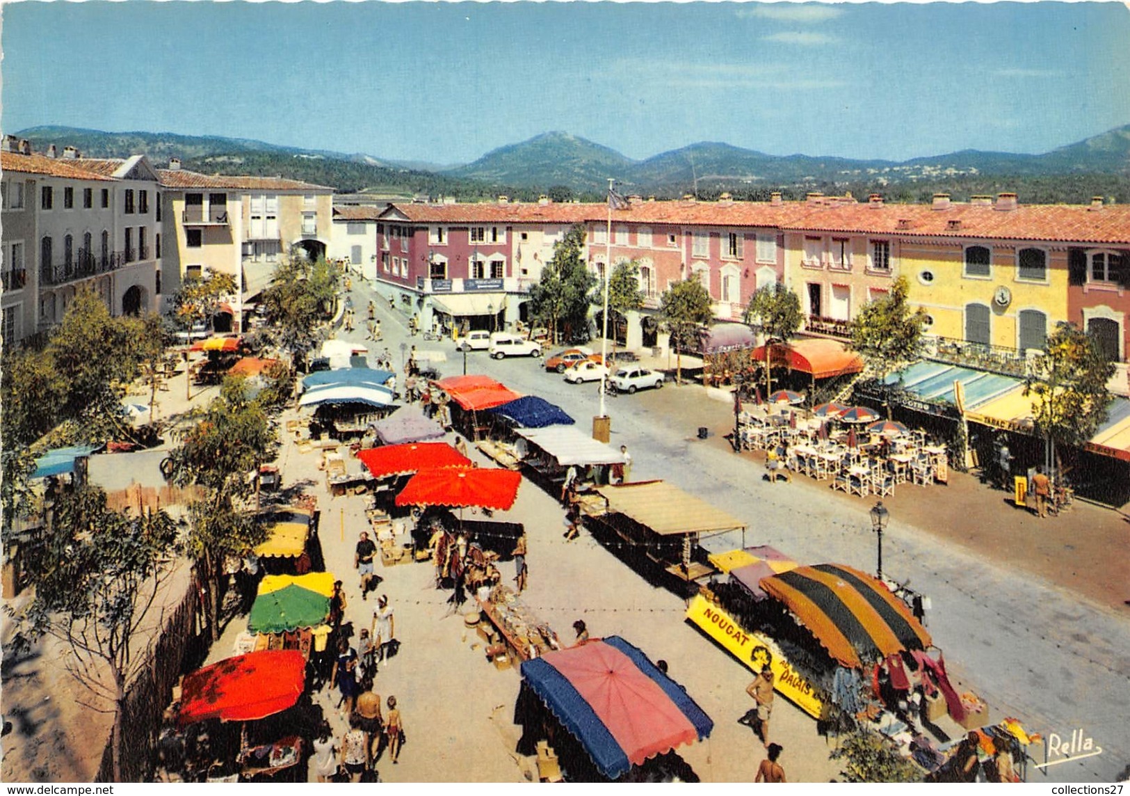 83-PORT-GRIMAUD- LA PLACE DU MARCHE - Port Grimaud