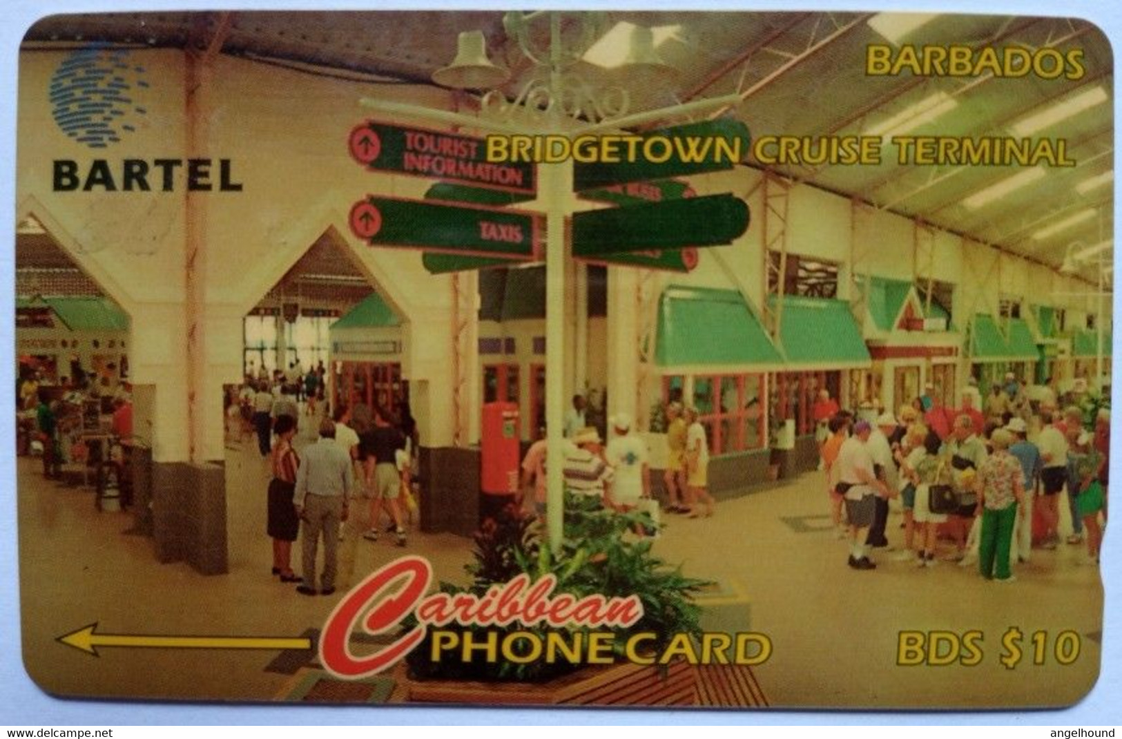 Barbadps B$10  250CBDA " Bridgetown Cruise Terminal " - Barbados