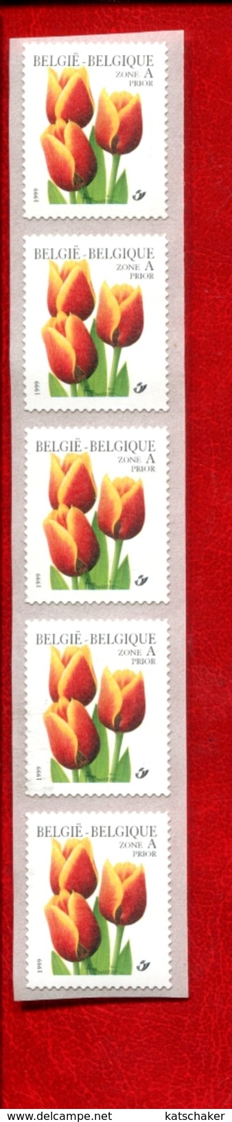 452033430 Belgie 1999 POSTFRIS MINTNEVER HINGED POSTFRISH EINWAND FREI NEUF OCB R93 TULPEN - Rouleaux