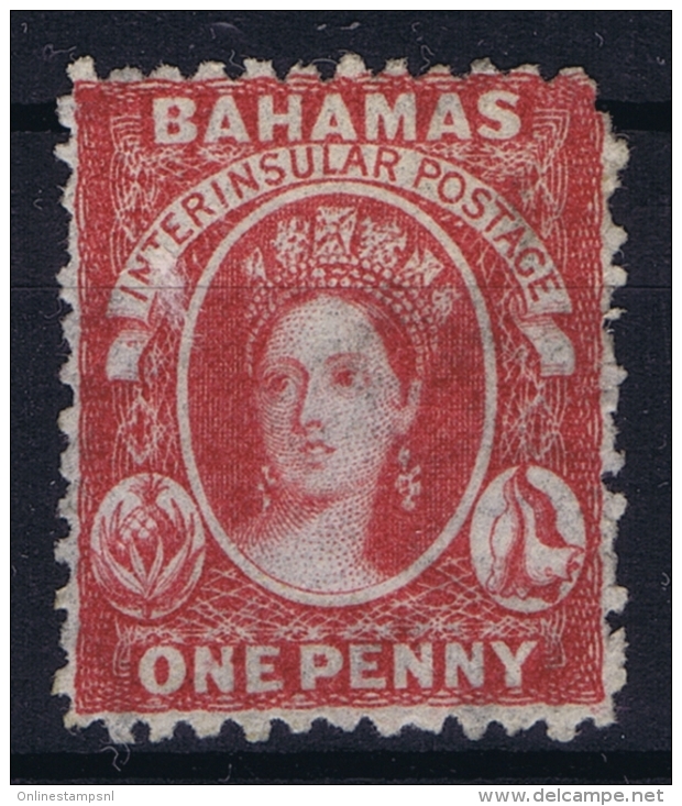 Bahamas: SG 20 Brown Lake Wmk CC  Perfo 12,5   MH/* Falz/ Charniere - 1859-1963 Kronenkolonie