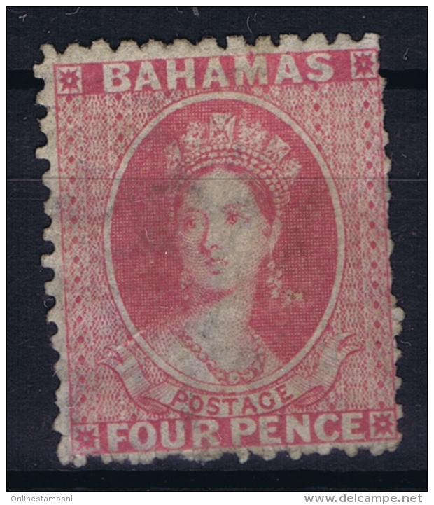 Bahamas: SG 26 Bright Rose Wmk CC  Perfo 12,5   Not Used (*) SG/ MH/* Falz/ Charniere - 1859-1963 Colonia Británica