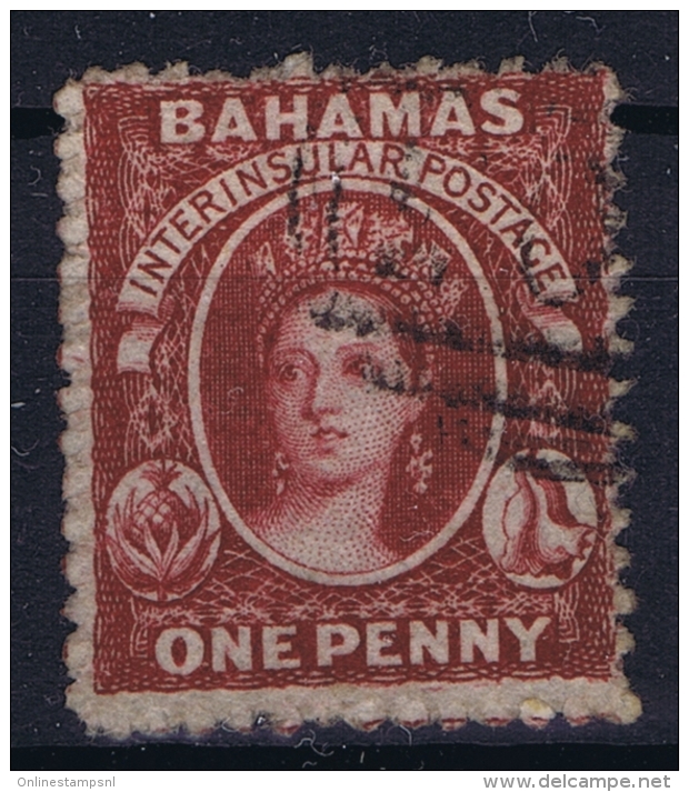 Bahamas: SG 16  Mi Nr 2D  Perfo 13   Gestempelt/used/obl. 1860 - 1859-1963 Colonia Británica