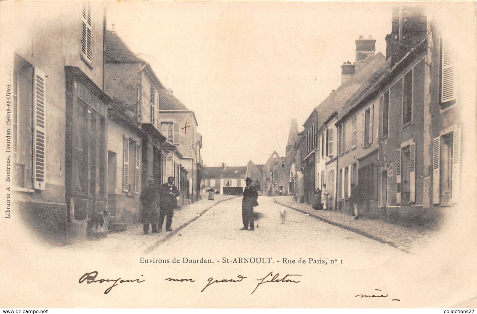 78-SAINT-ARNOULT-ENVIRONS DE DOURDAN, RUE DE PARIS - St. Arnoult En Yvelines