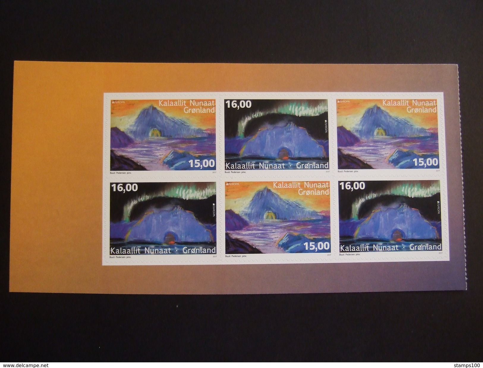 GREENLAND. 2017. CEPT.   HALF BOOKLET.   MNH **.   E45-1250 - Nuevos