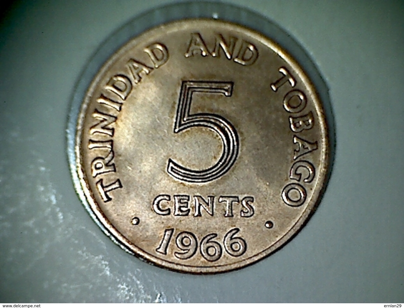 Trinidad & Tobago 5 Cents 1966 - Trinité & Tobago