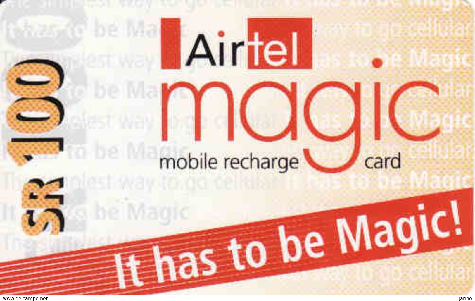 Seychelles Airtel SR 100 Rechrge Card - Seychelles